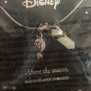 Little Mermaid Stone Necklace